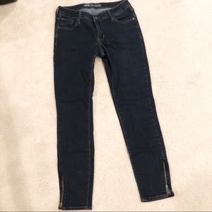 NWOT Old Navy Rockstar Skinny Jeans Ankle Zip Sz 8